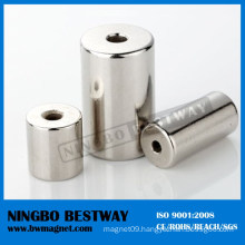 N28uh Strong Ring Neodymium Magnet Tube